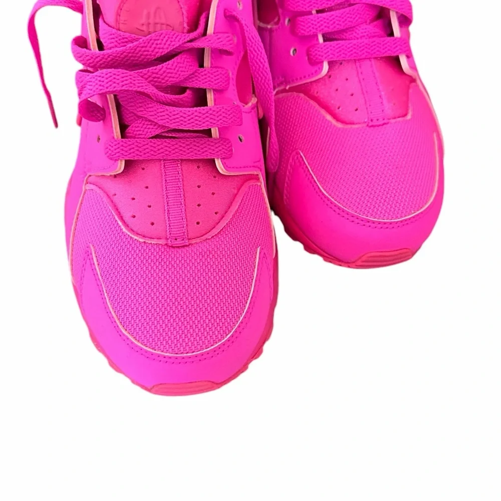 Nike Hot Pink Huarache Run Sneakers (GS)